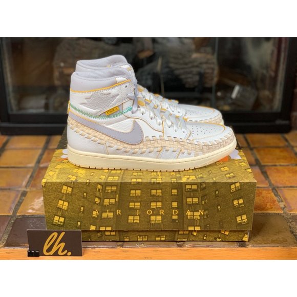 Mens 10 Air Jordan 1 Retro High OG SP “Union LA” Athletic Basketball Sneakers FD - Picture 5 of 10